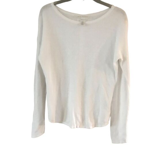 Max Studio Linen Sweatshirt Medium - Picture 5 of 9